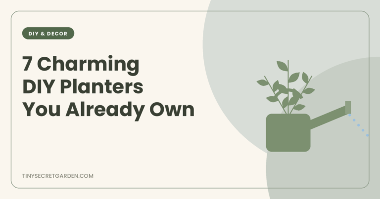7 Charming DIY Planters You Can Make from Things You Already Own