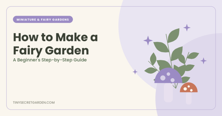 How to Make a Fairy Garden: A Beginner’s Step-by-Step Guide