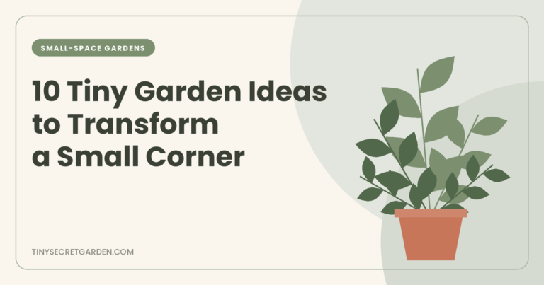 10 Tiny Garden Ideas to Transform a Small Corner