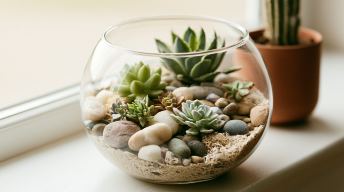 How to Build a Succulent Terrarium Step by Step